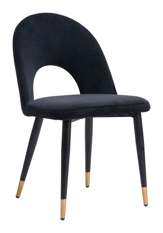 Menlo Dining Chair (Set of 2) Black