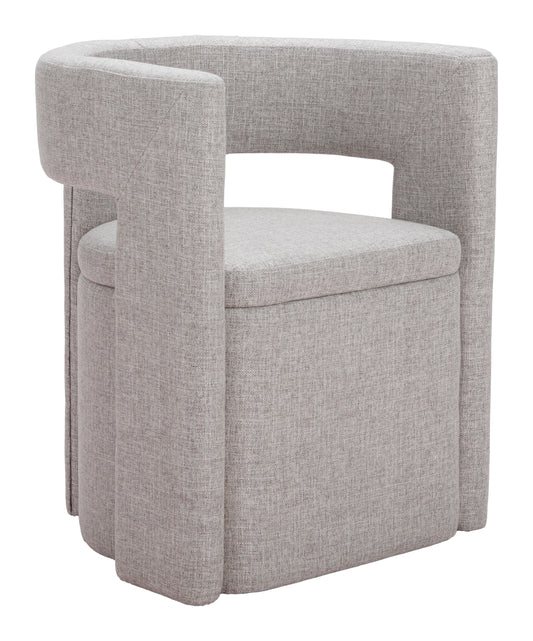 Papua Dining Chair Gray
