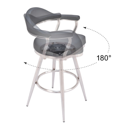 Vagur Swivel Barstool