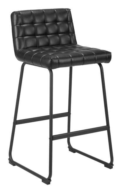 Pago Barstool (Set of 2) Black