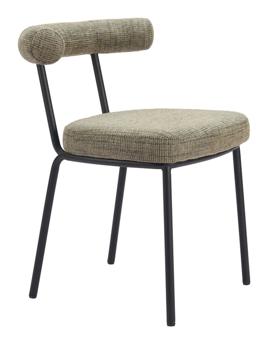 Kede Dining Chair (Set of 2) Green Tweed