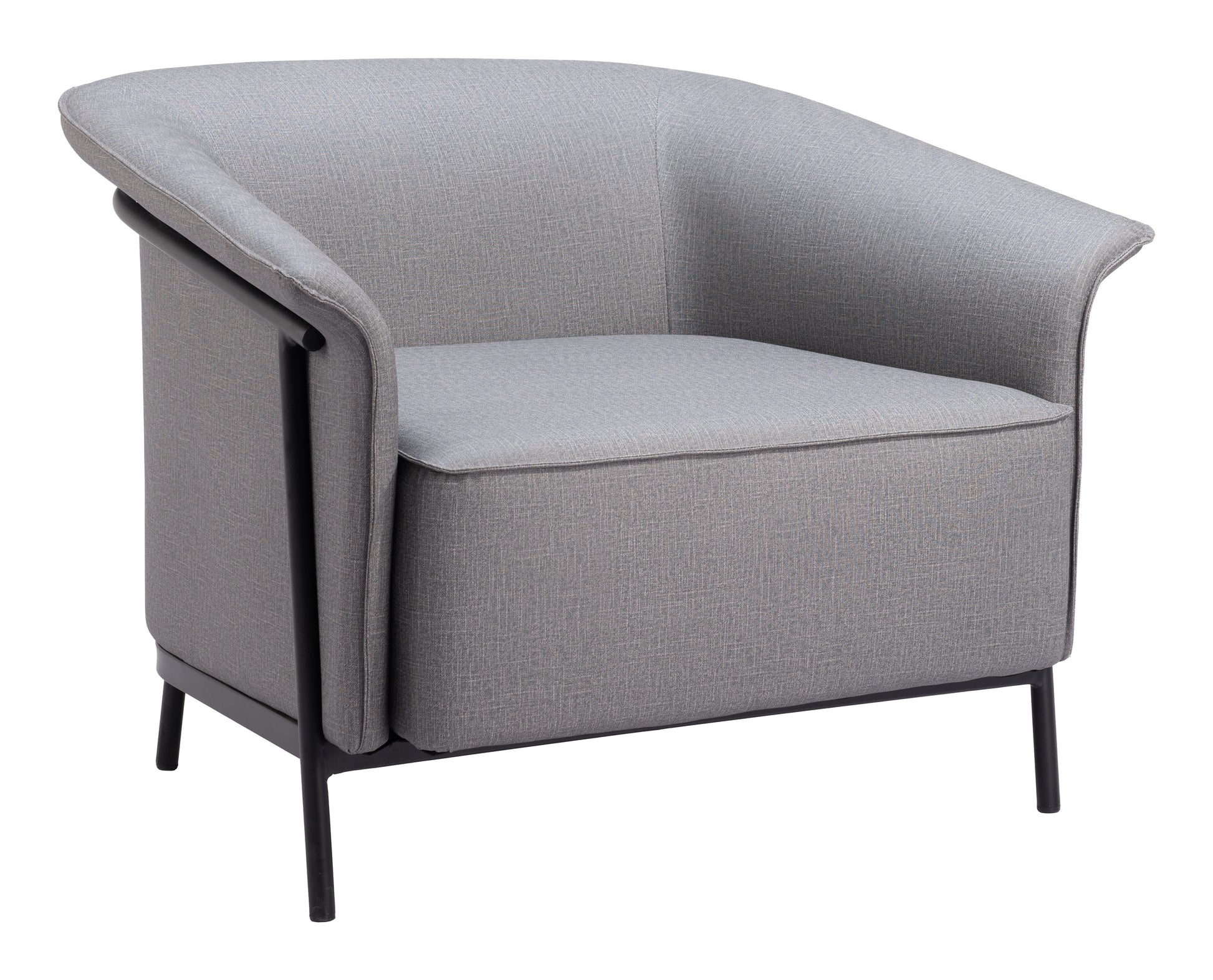 Burry Accent Chair Slate Gray