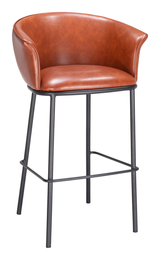 Garston Barstool Brown