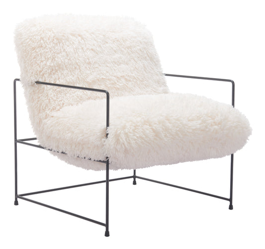 Pelut Accent Chair White