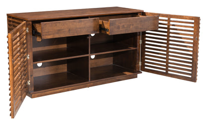 Linea Credenza Walnut