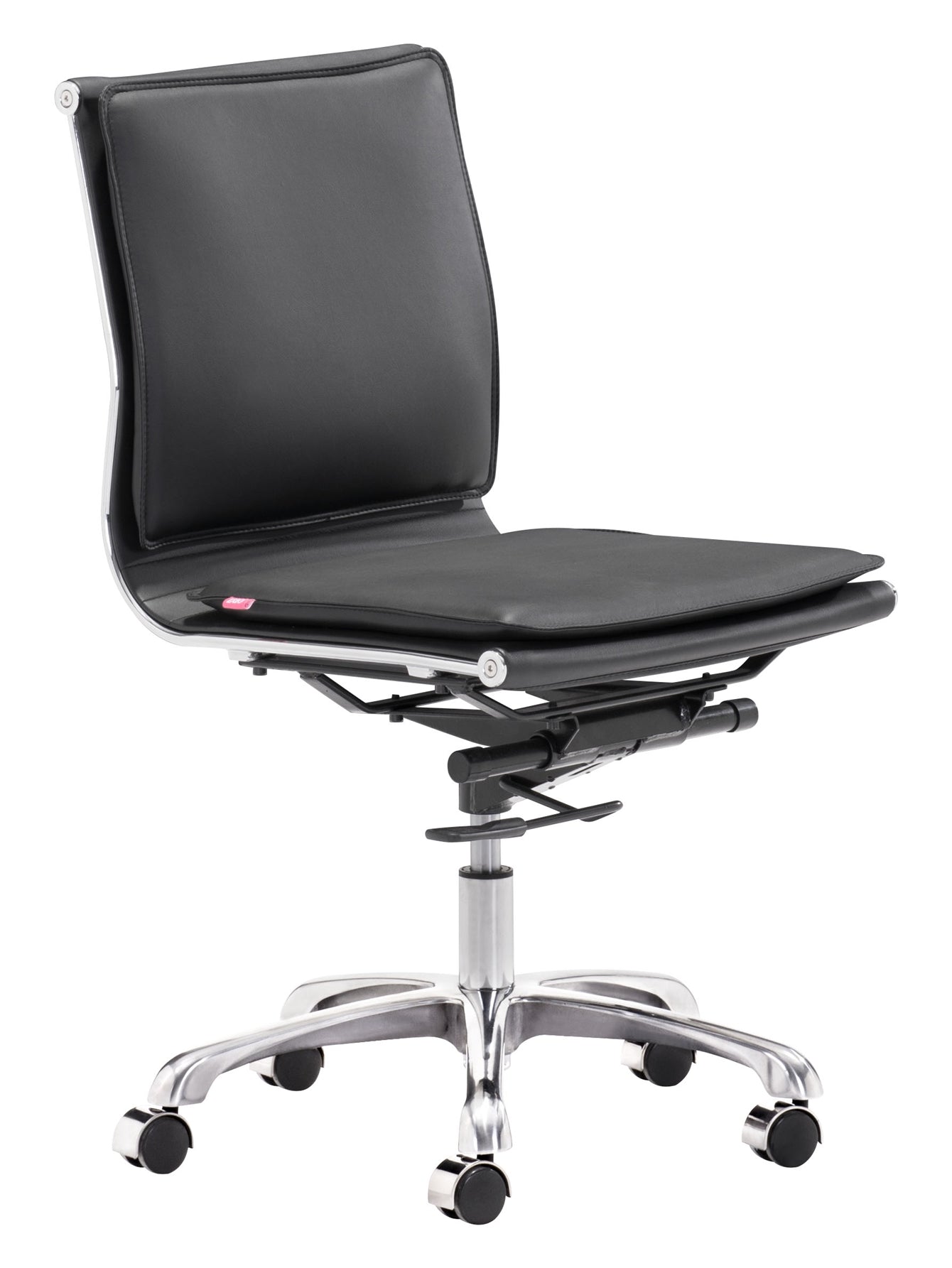 Lider Plus Armless Office Chair Black