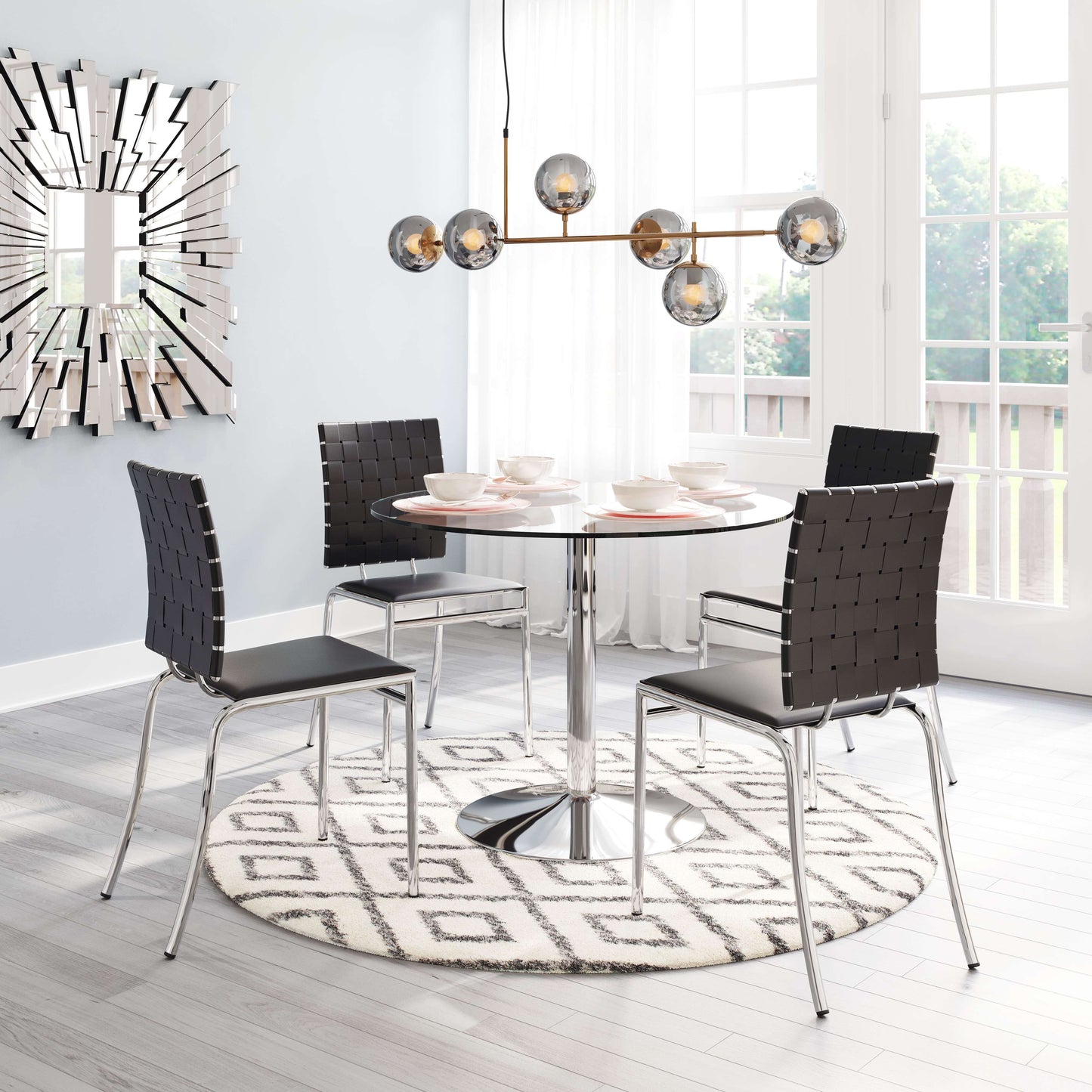 Criss Cross Dining Chair (Set of 4)