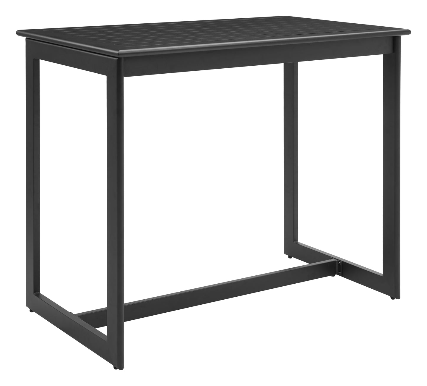 Midnight Wave Bar Table Black