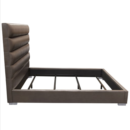 Bardot Channel Tufted Queen Bed