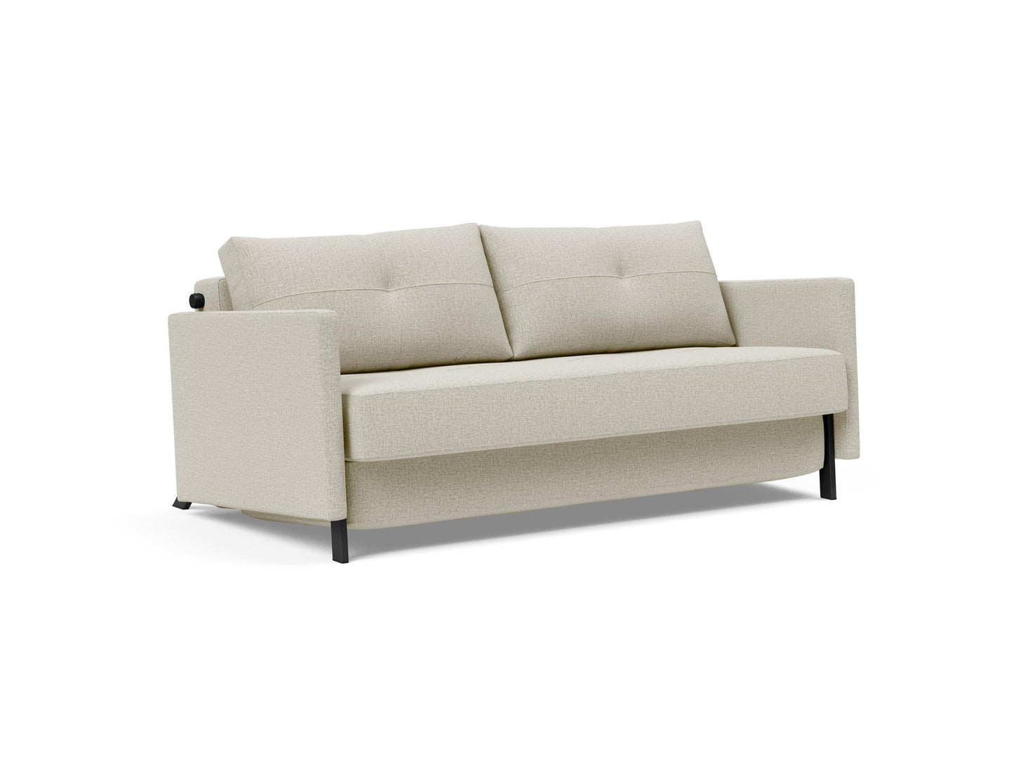 Cubed 02 Sofa w/Arms - Queen