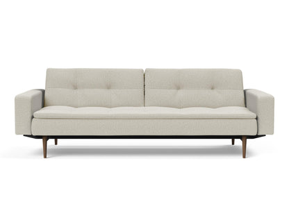 Dublexo Sofa with Arms, Dark Wood Legs