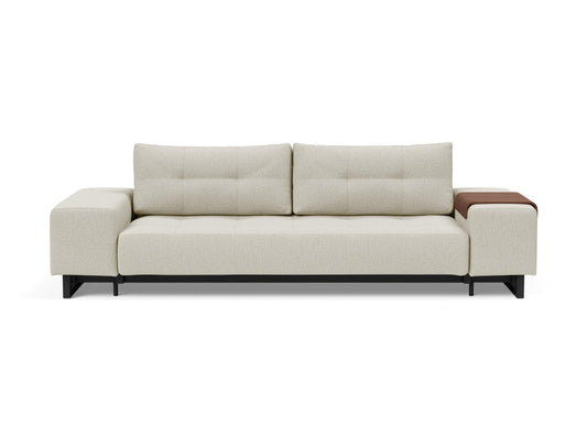 Grand Deluxe Excess Lounger Sofa with Black Wood Legs