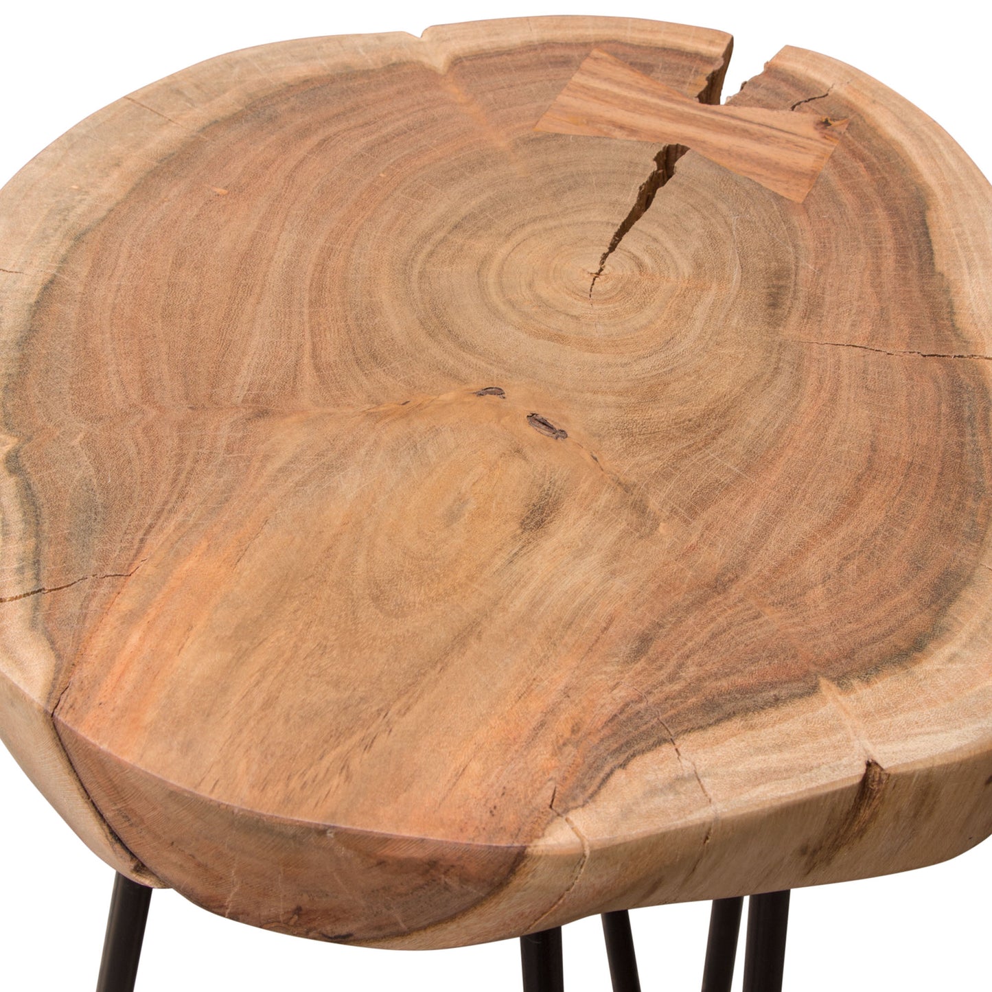 Joss Natural Acacia One of a Kind Live Edge Accent Table