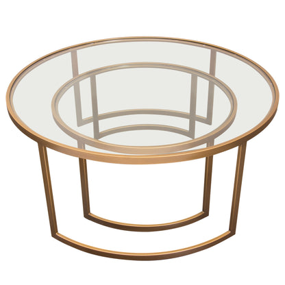 Lane Round Nesting Cocktail Tables - 2 Piece Set