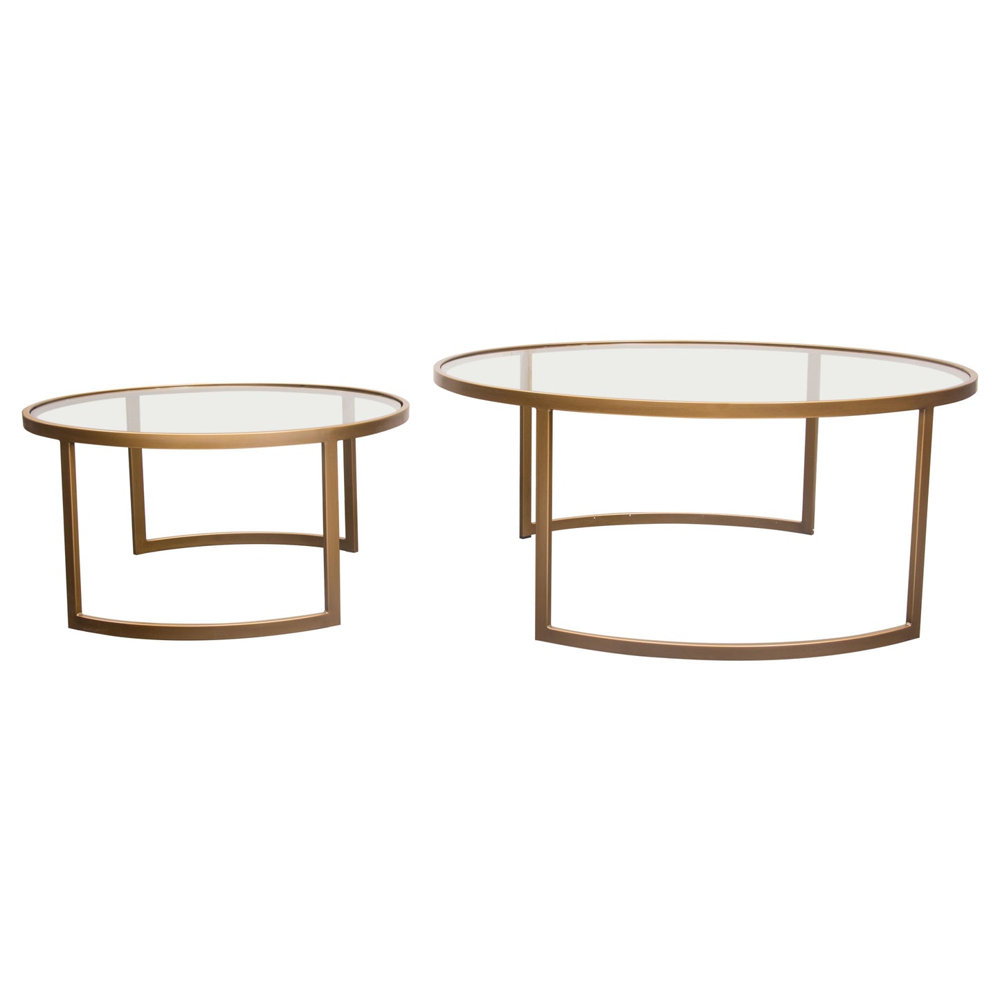 Lane Round Nesting Cocktail Tables - 2 Piece Set