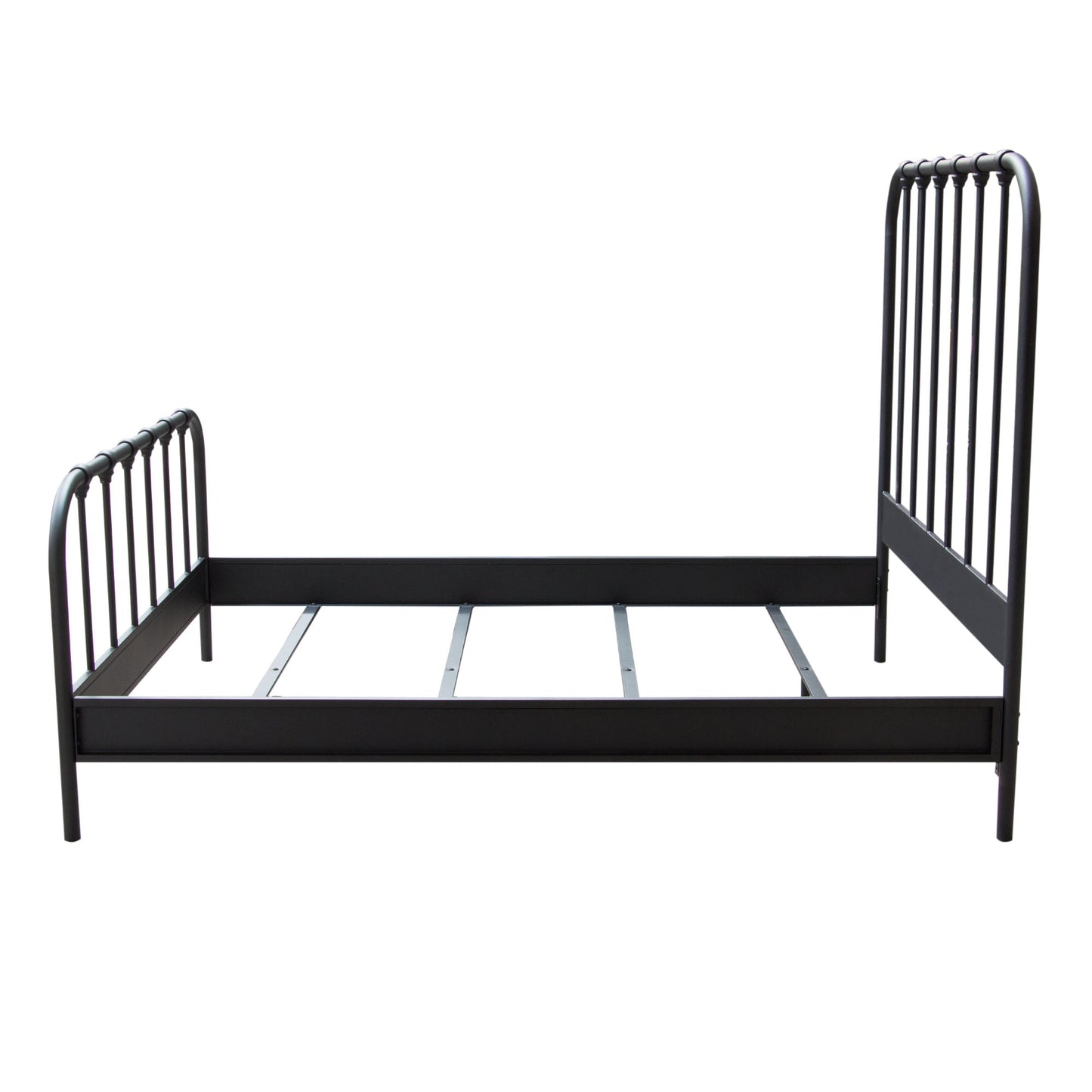 Mateo Rust Brown Powder Coat Metal Eastern King Bed