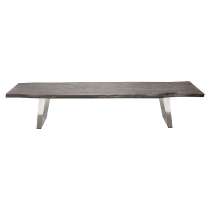 Titan Solid Acacia Wood Accent Bench