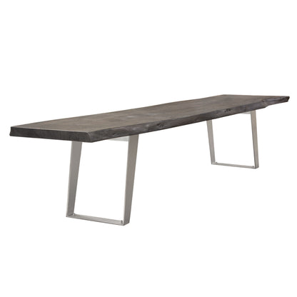 Titan Solid Acacia Wood Accent Bench