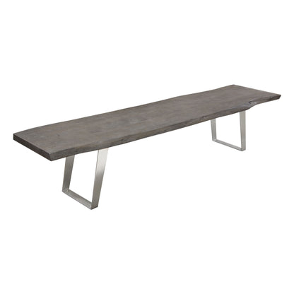 Titan Solid Acacia Wood Accent Bench