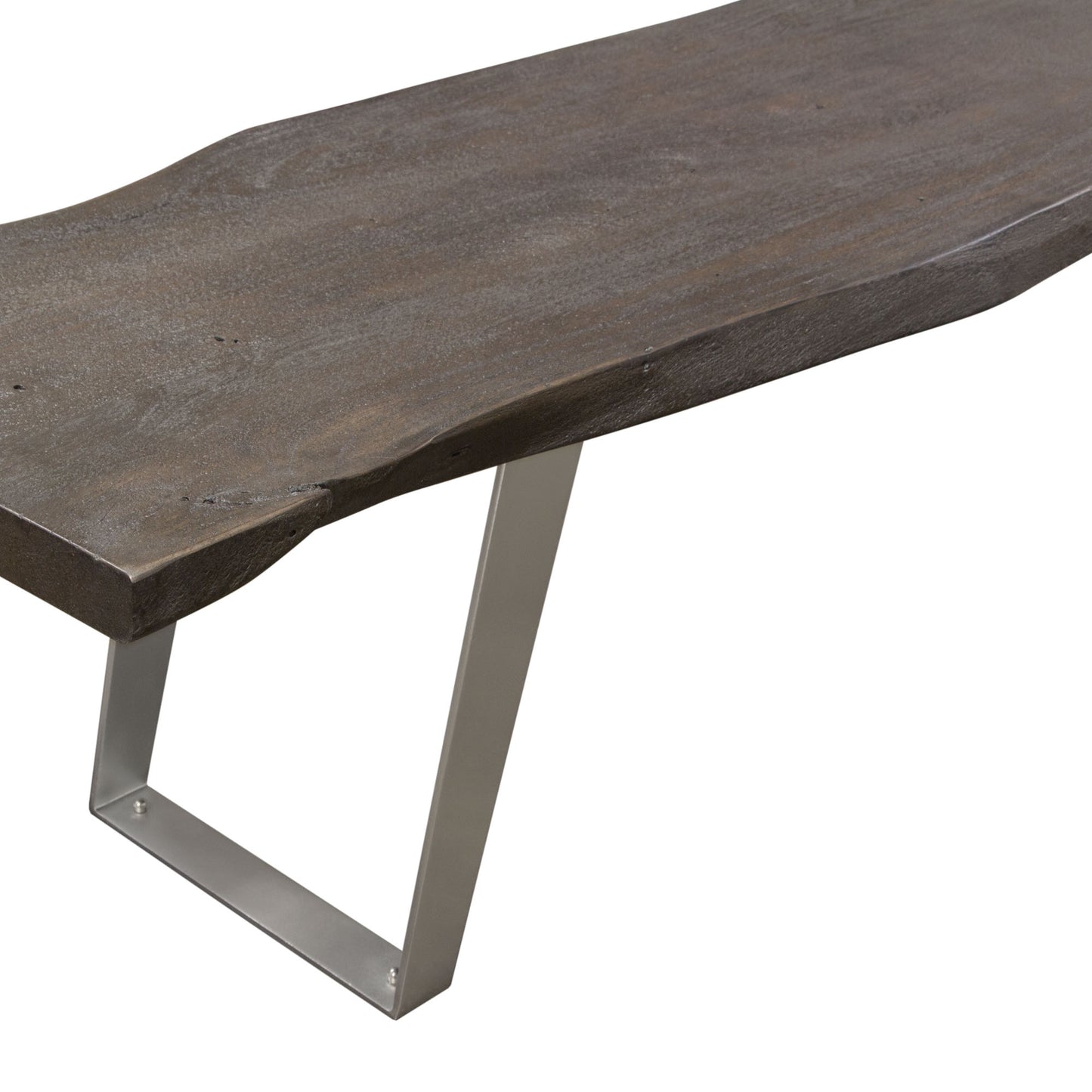 Titan Solid Acacia Wood Accent Bench