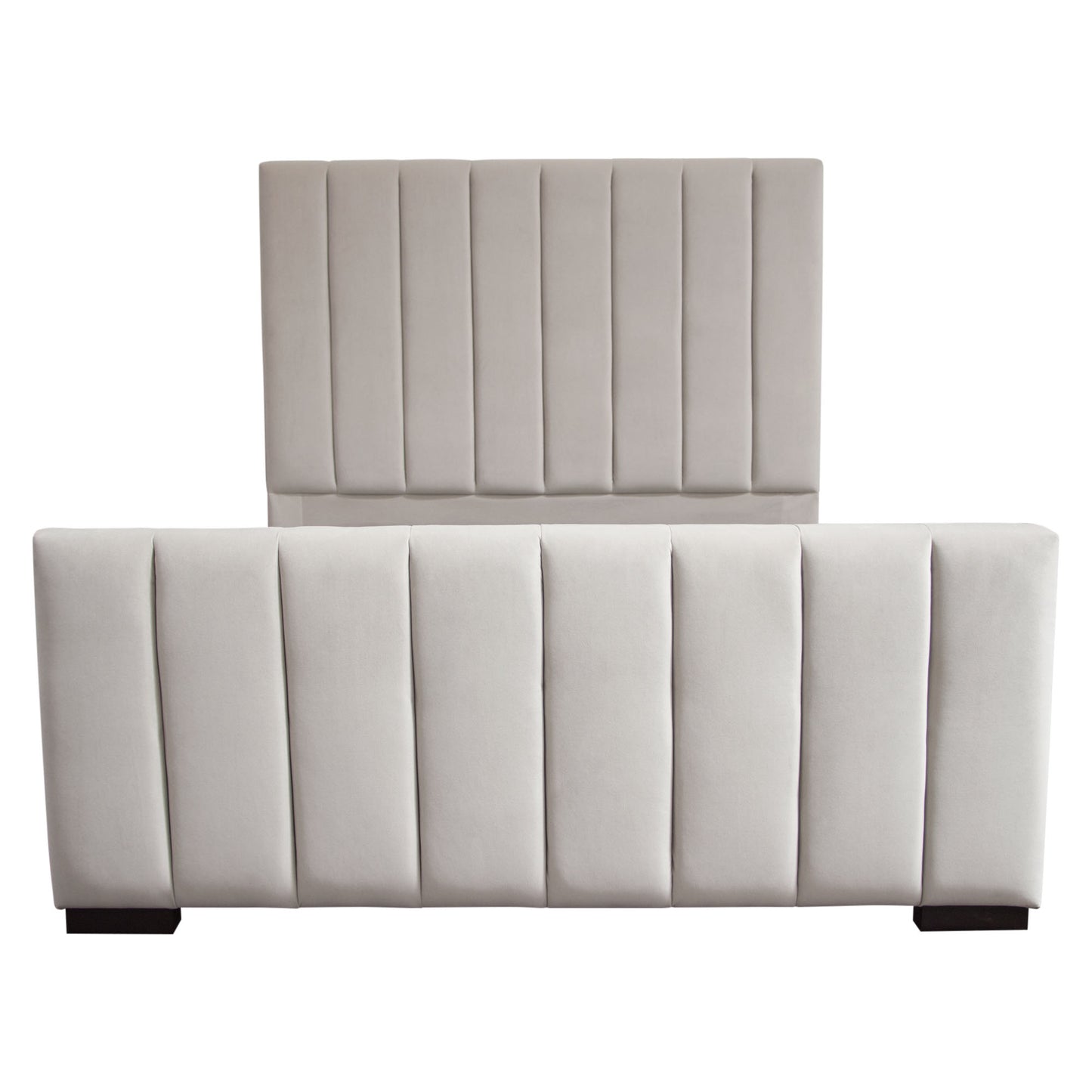 Venus Vertical Channel Tufted Eastern King Bed