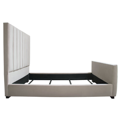 Venus Vertical Channel Tufted Eastern King Bed