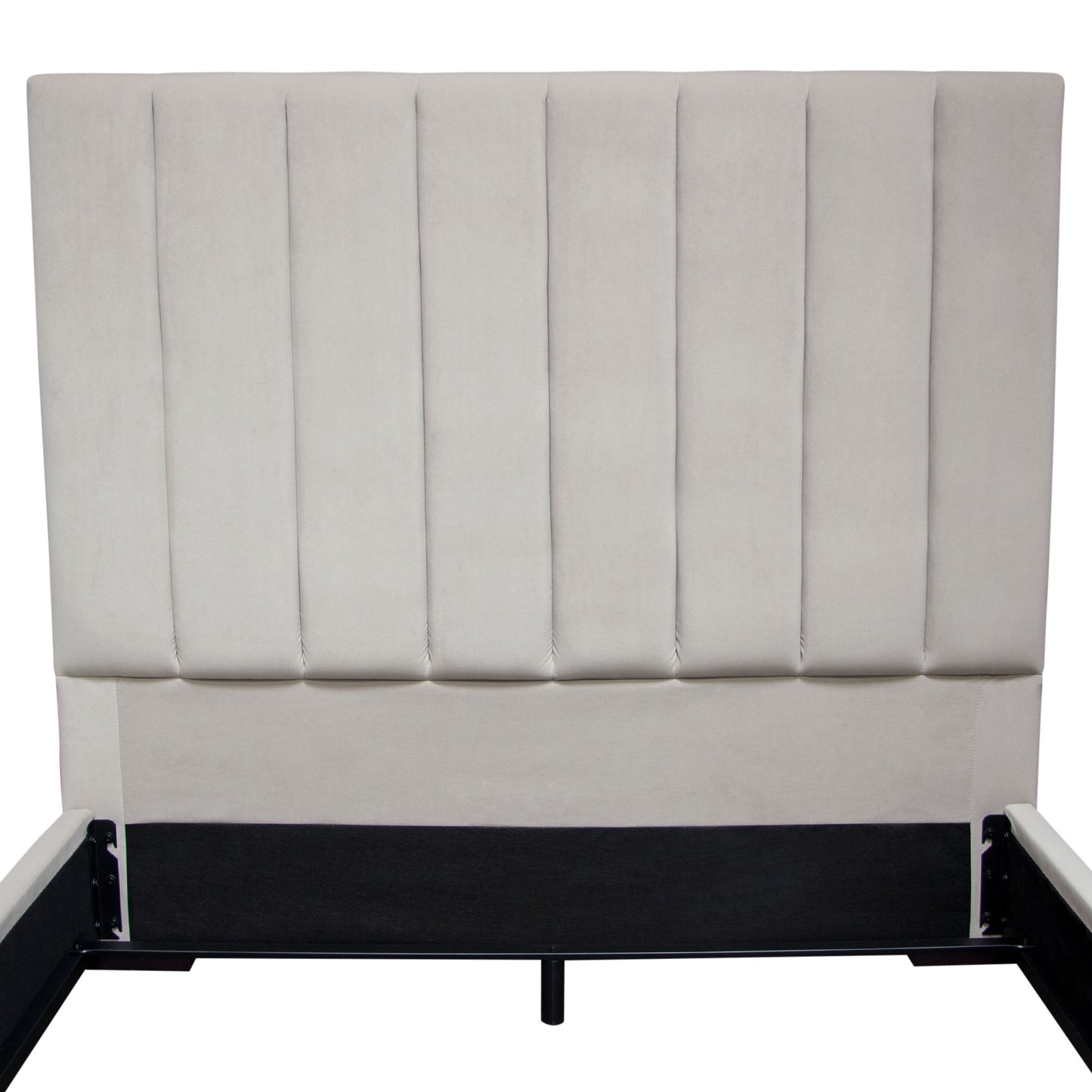 Venus Vertical Channel Tufted Eastern King Bed