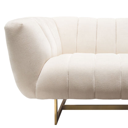 Venus Cream Fabric Sofa