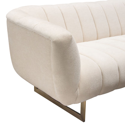 Venus Cream Fabric Sofa