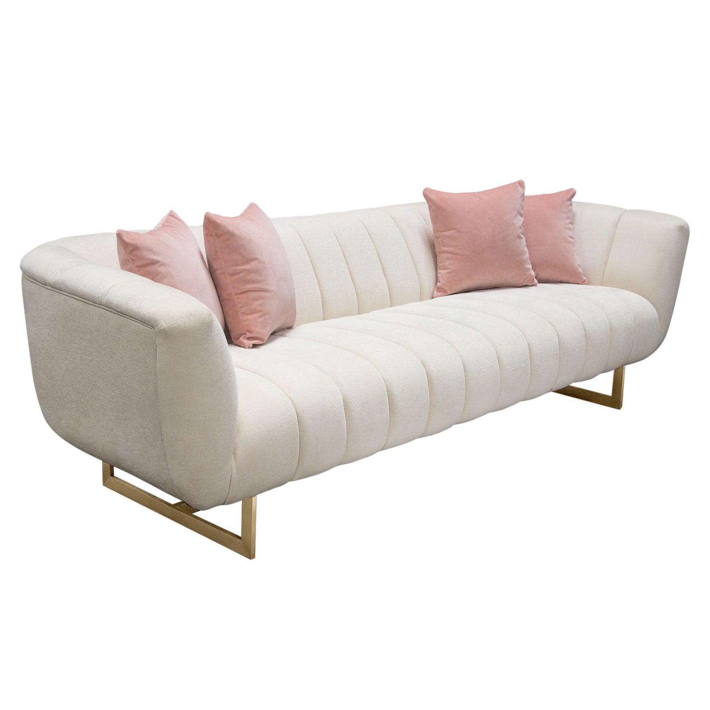 Venus Cream Fabric Sofa