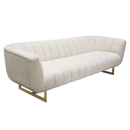 Venus Cream Fabric Sofa