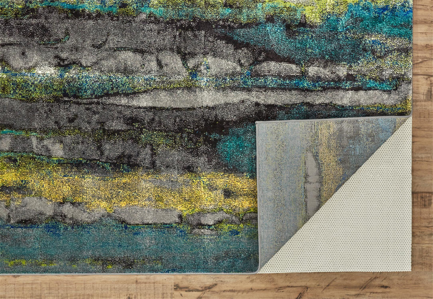 Brixton Contemporary Oil Slick Rug