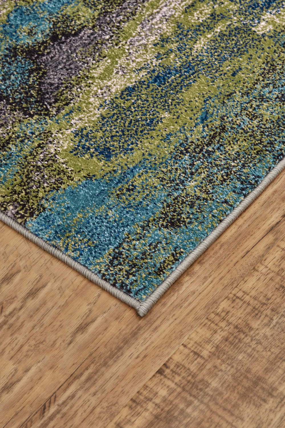 Brixton Contemporary Oil Slick Rug