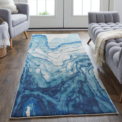 Brixton Contemporary Watercolor Rug