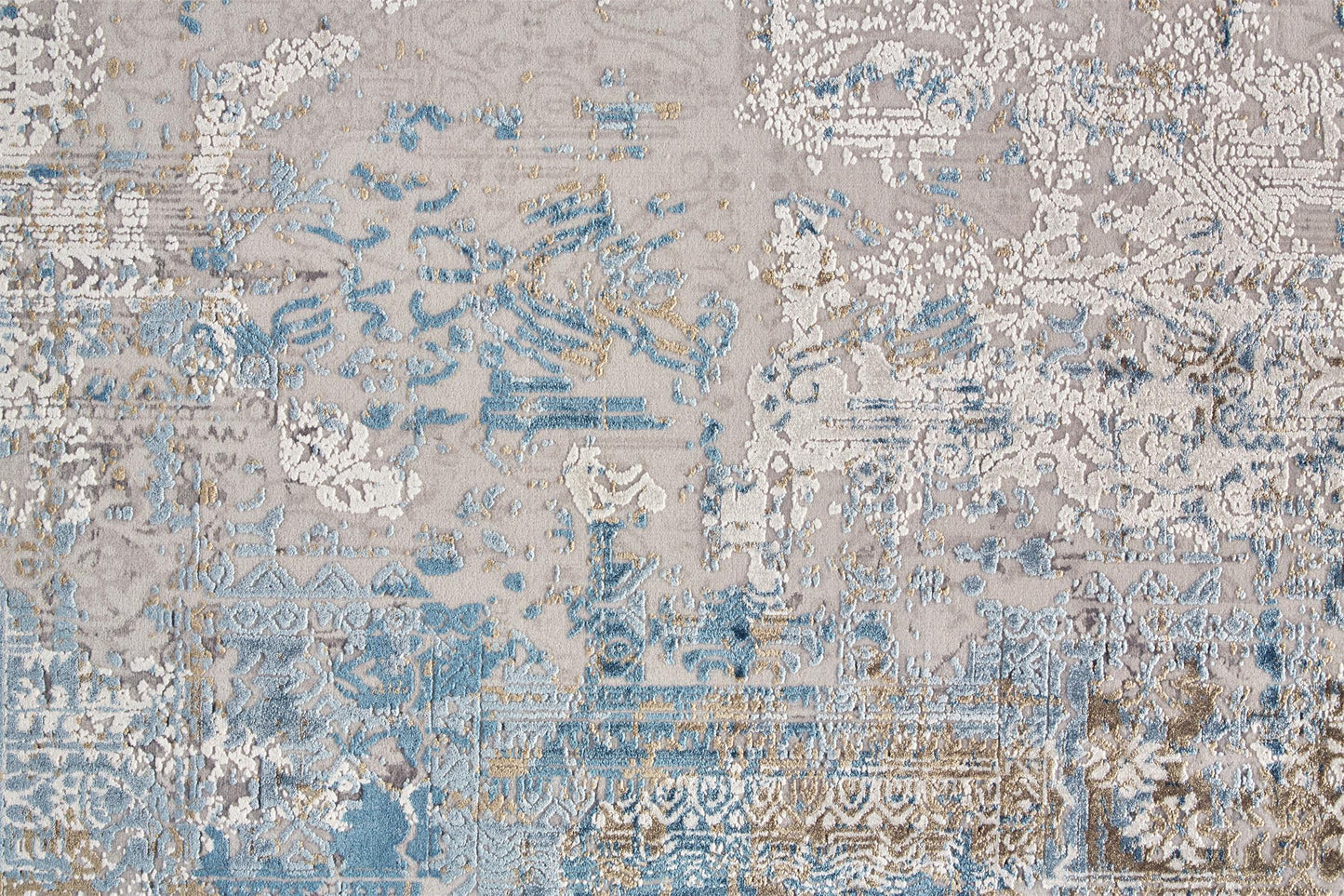 Cadiz Gradient Watercolor Distressed Rug