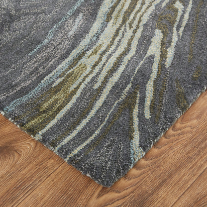 Amira Contemporary Marble Rug