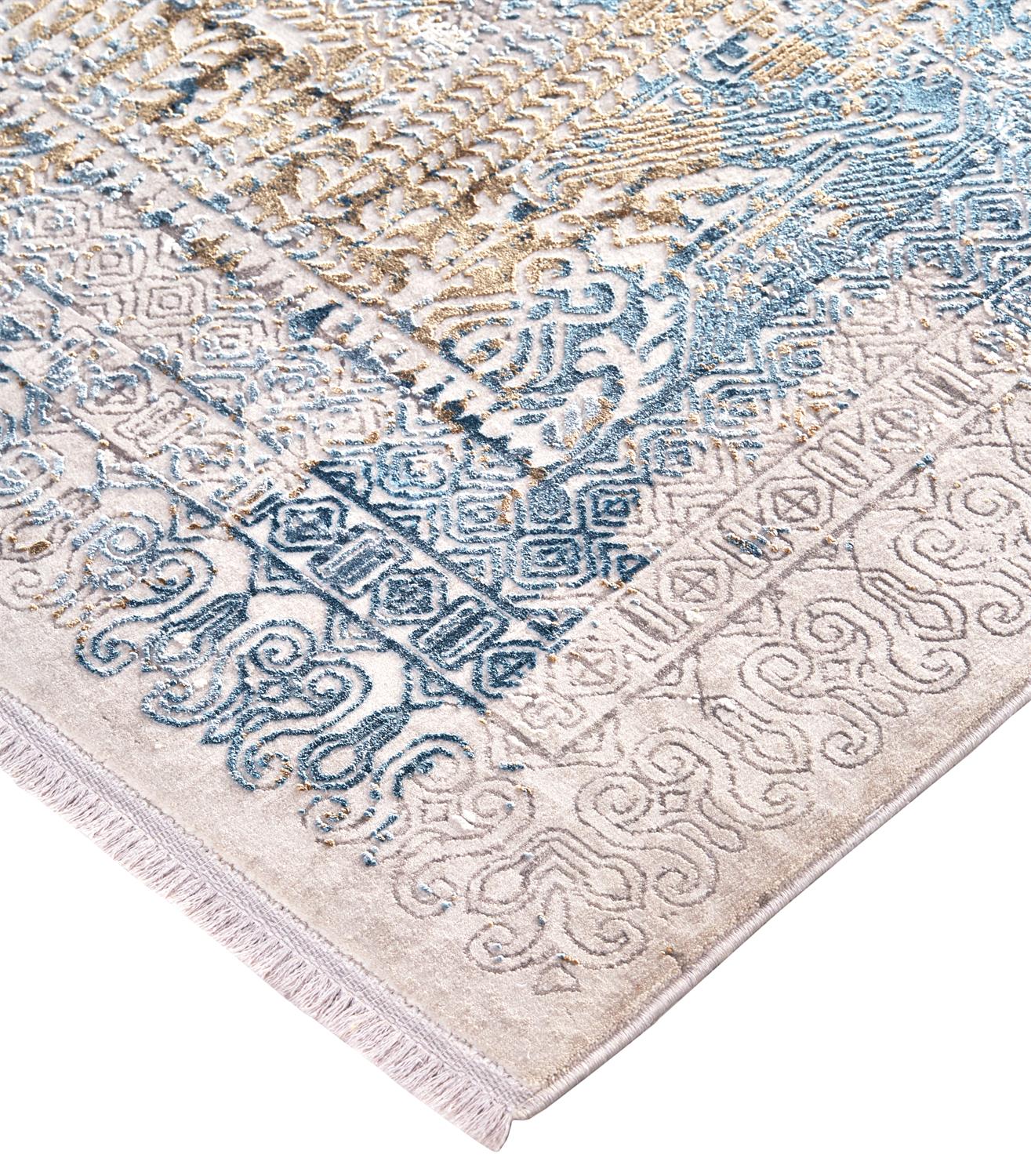 Cadiz Gradient Watercolor Distressed Rug