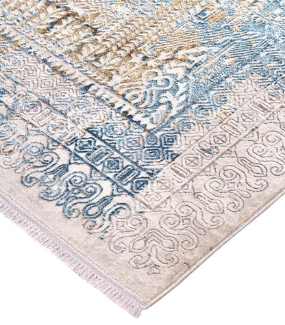 Cadiz Gradient Watercolor Distressed Rug