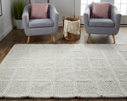 Berkeley Modern Eco-Friendly Crosshatch Rug