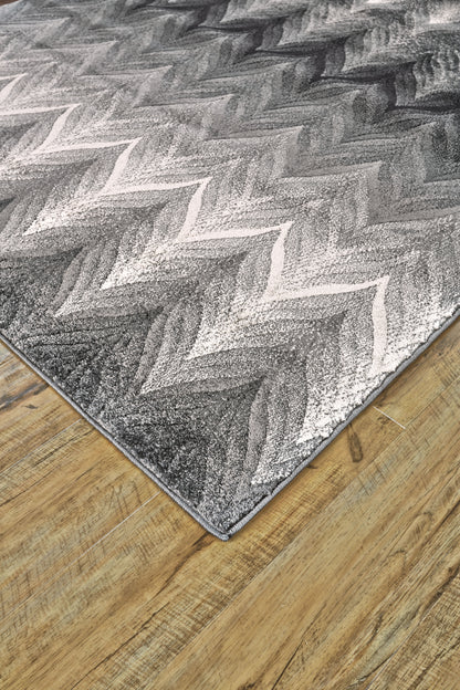 Bleecker Contemporary Chevron Rug