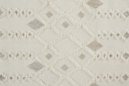 Anica Moroccan Wool w/Ornamental Diamonds Rug